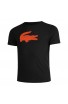 T-Shirt Lacoste SPORT NOIR/ROUGE