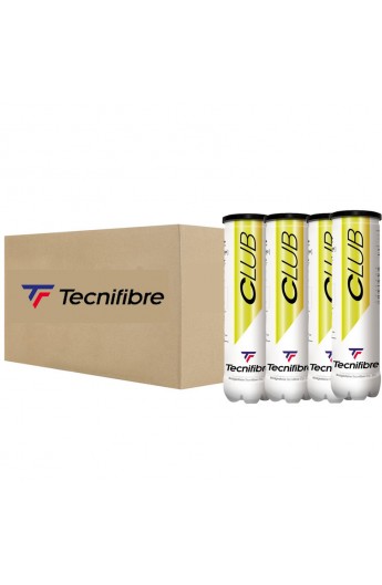Carton de 36 Tubes de 4 Balles Tecnifibre Club